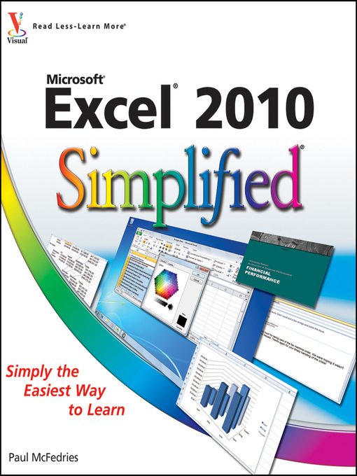 Title details for Excel 2010 Simplified by Paul McFedries - Available